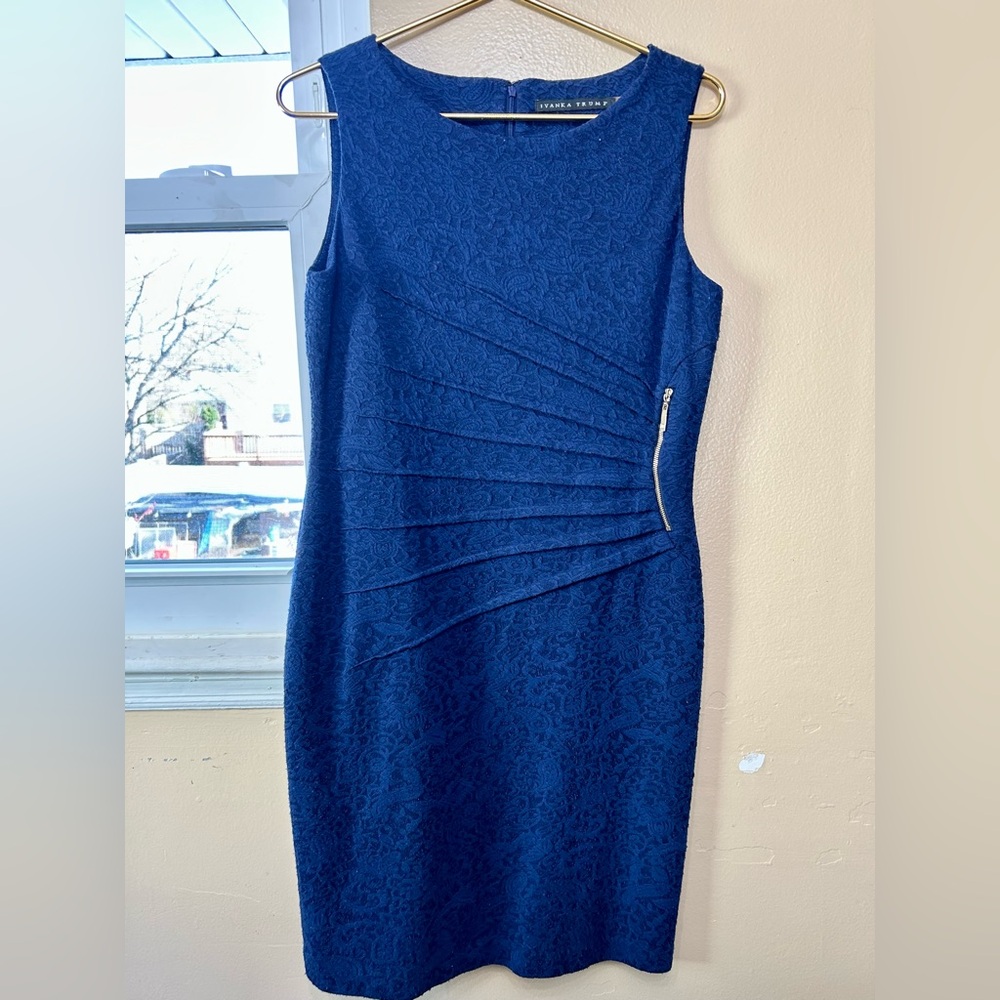 Blue dress
